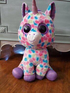 Beanie Boo Collectable - Wishfull the Unicorn  Like New